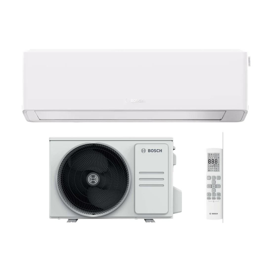 Bosch Climate 7000i beltéri és kültéri egység, távirányítóval